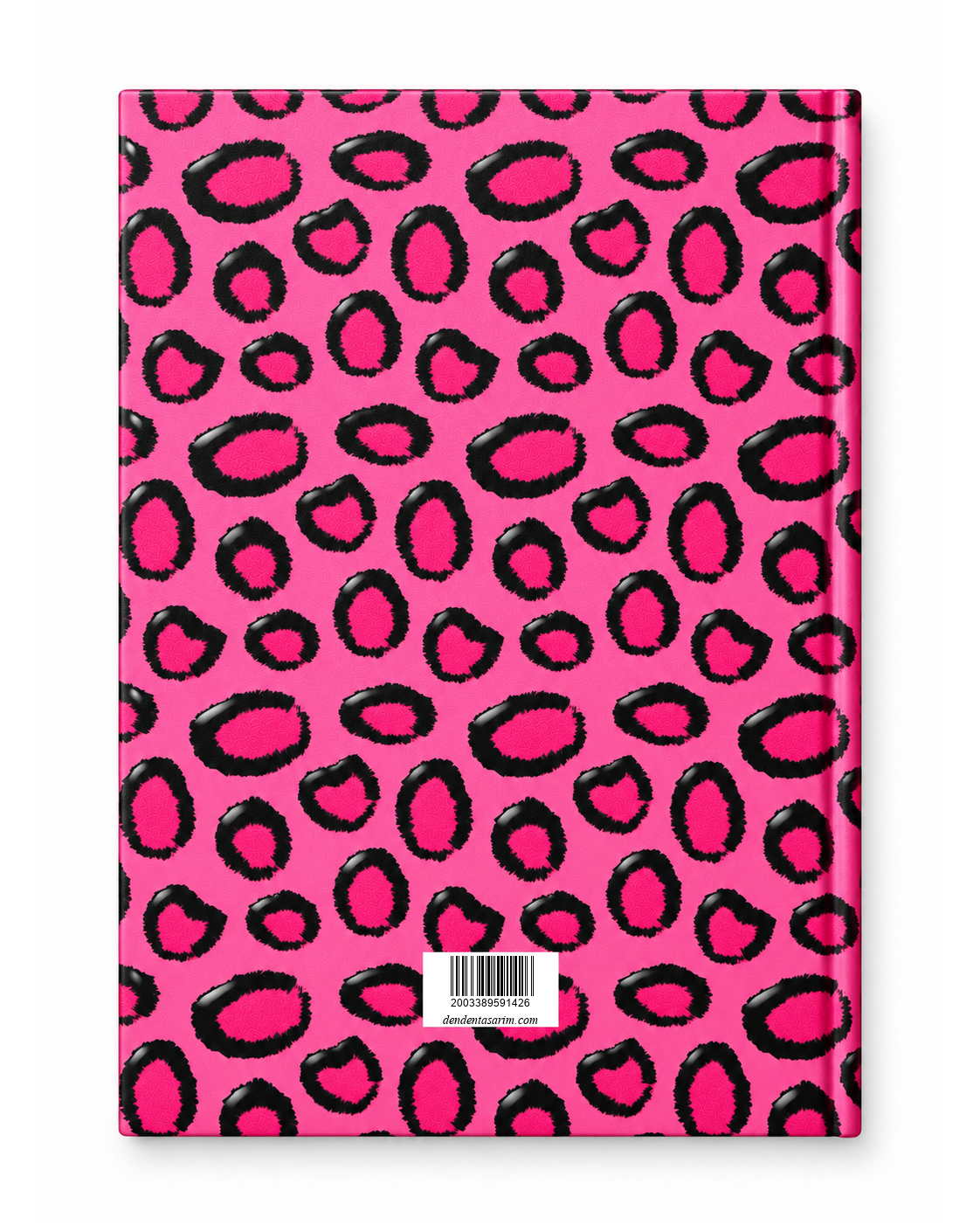 DENDEN 2027 GÜNLÜK AJANDA PEMBE BENEKLER 17X24 - görünüm 3 / 4