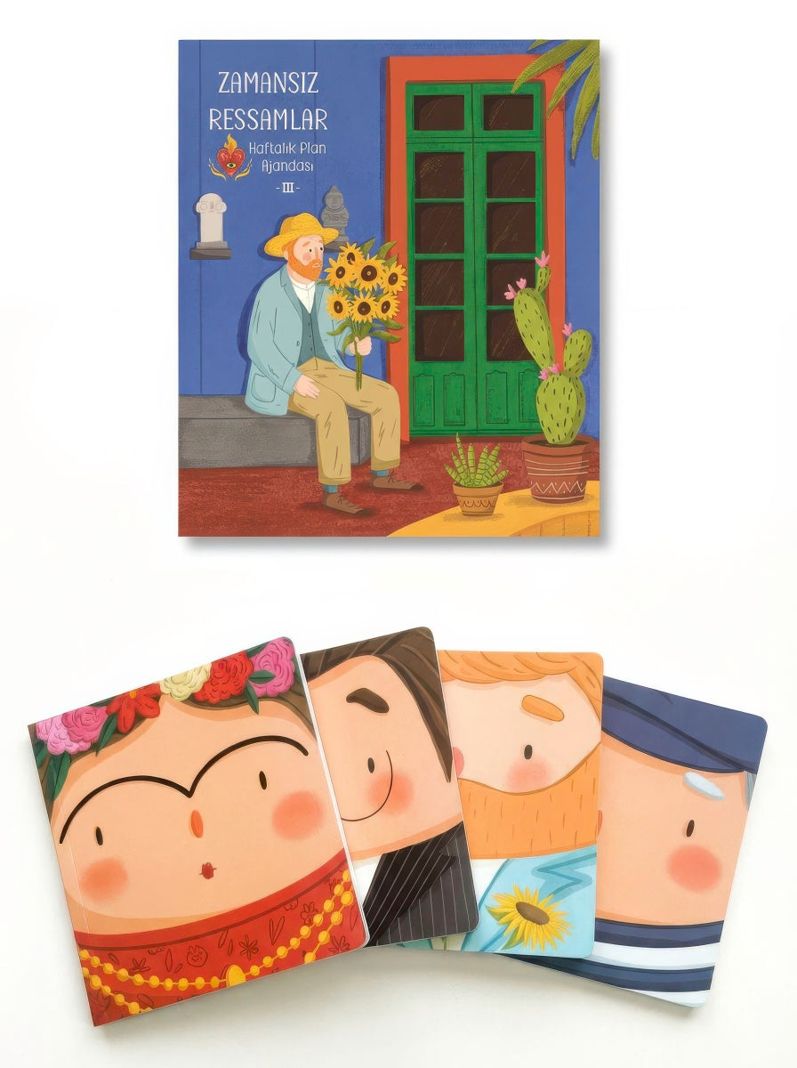 Zamansız Ressamlar Ajanda III + Ressamlar Çizgisiz Defter Set - görünüm 1 / 1