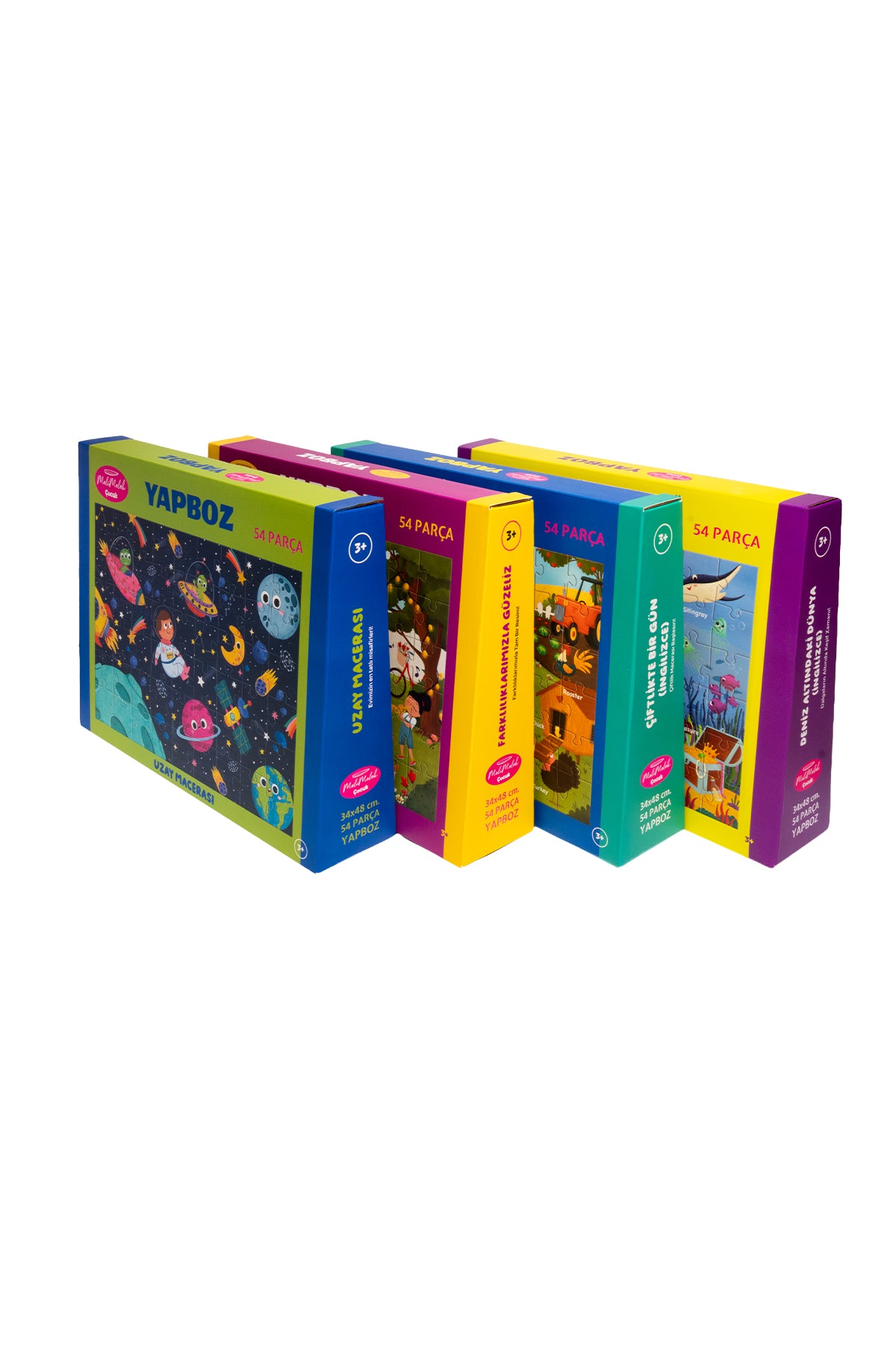 Melimelek Çocuk Yapboz Puzzle - Farklılıklarımızla Güzeliz  (Ceyda Düvenci) - görünüm 3 / 3