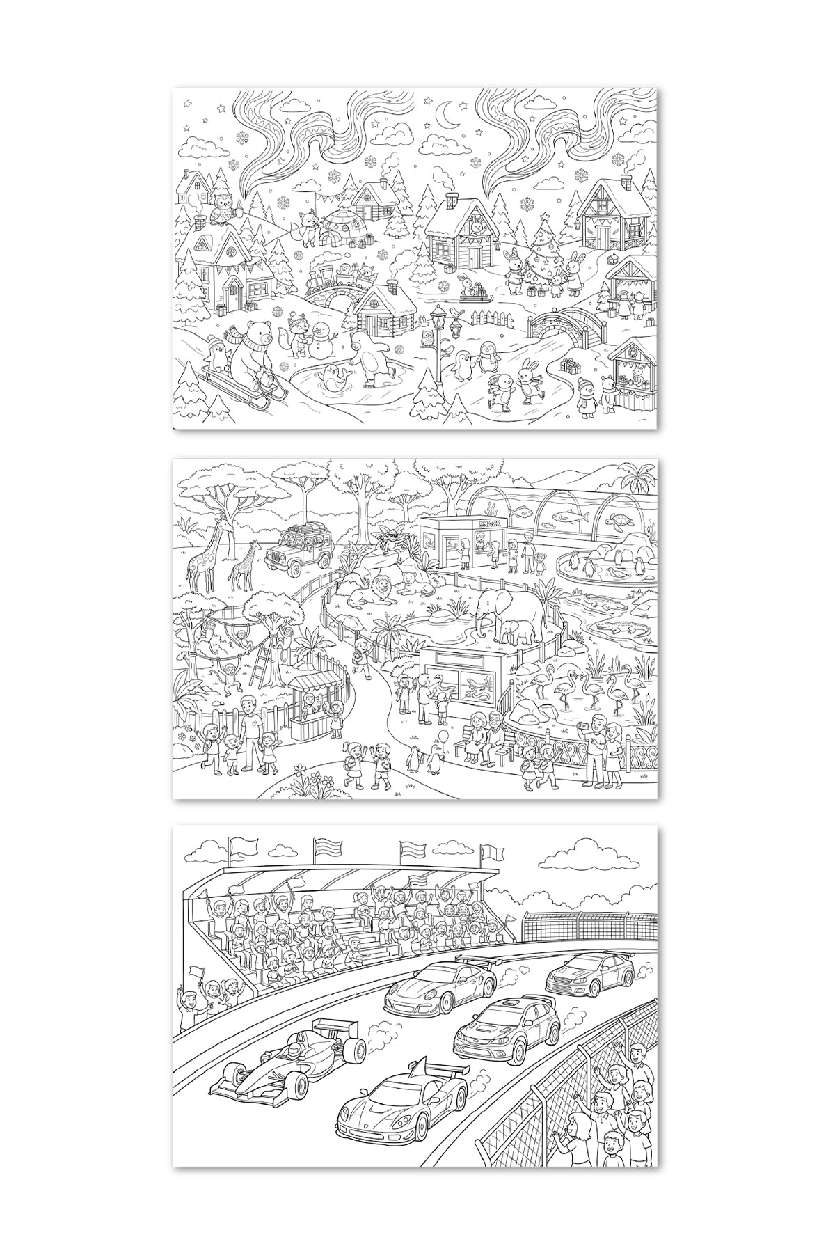 Melimelek Dev Boyama Posteri 3'lü Set 4 70x100 - görünüm 3 / 3