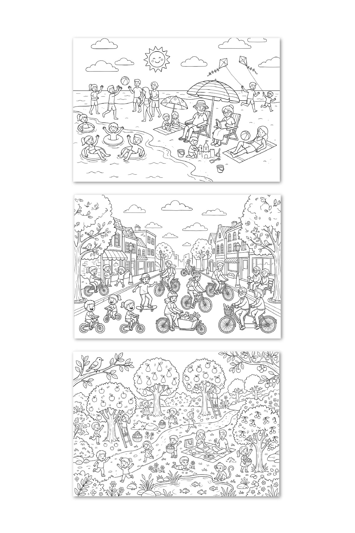 Melimelek Dev Boyama Posteri 3'lü Set 5 70x100 - görünüm 3 / 4
