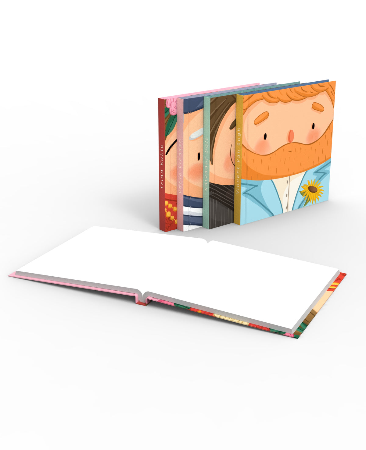 Melimelek Ressamlar Set Çizgisiz Defter 15x15 - görünüm 3 / 8