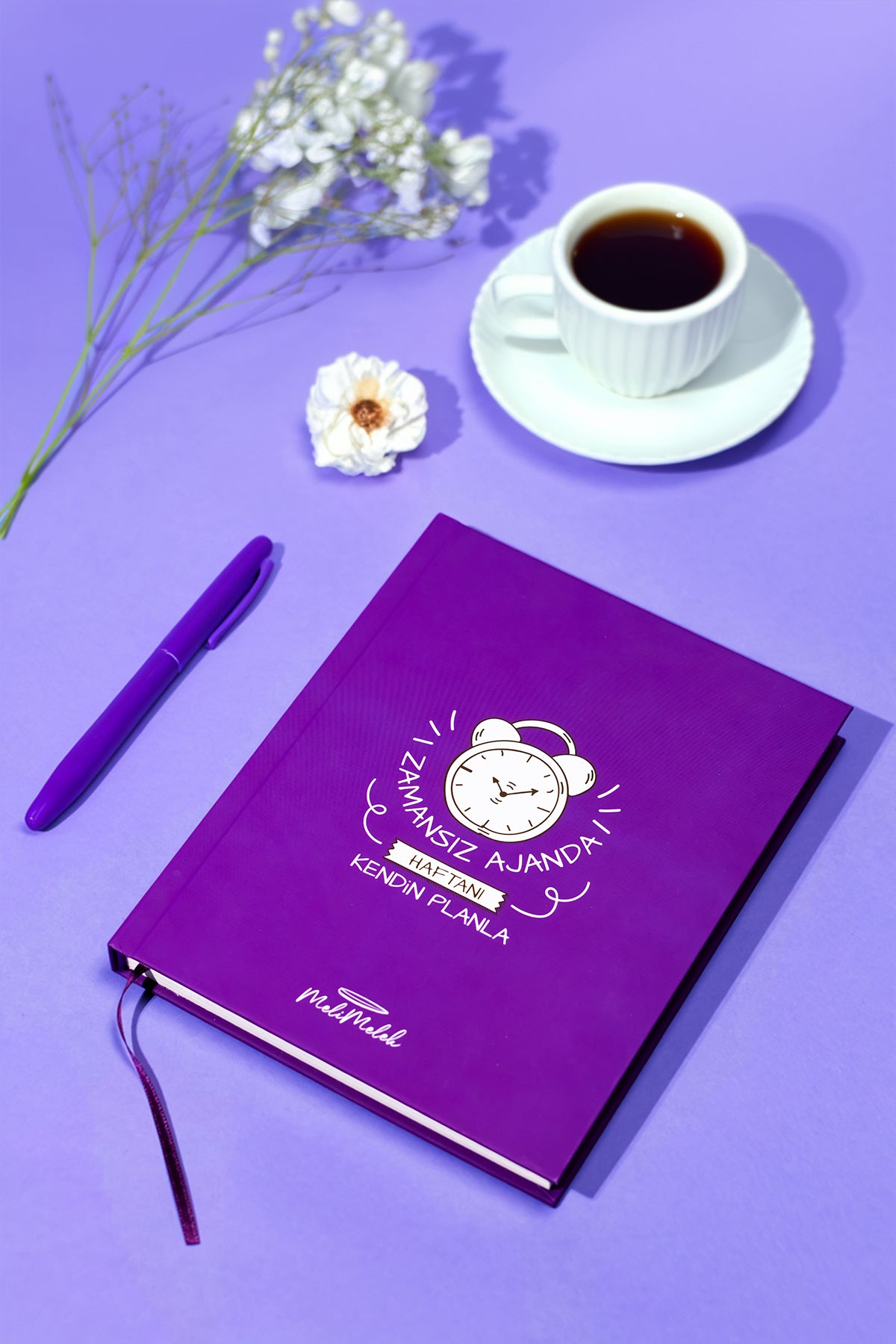 Melimelek Mor Zamansız Ajanda - görünüm 4 / 6