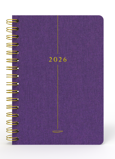 Melimelek 2026 Mor Günlük Ajanda (Bez Ciltli) - Ceyda Düvenci