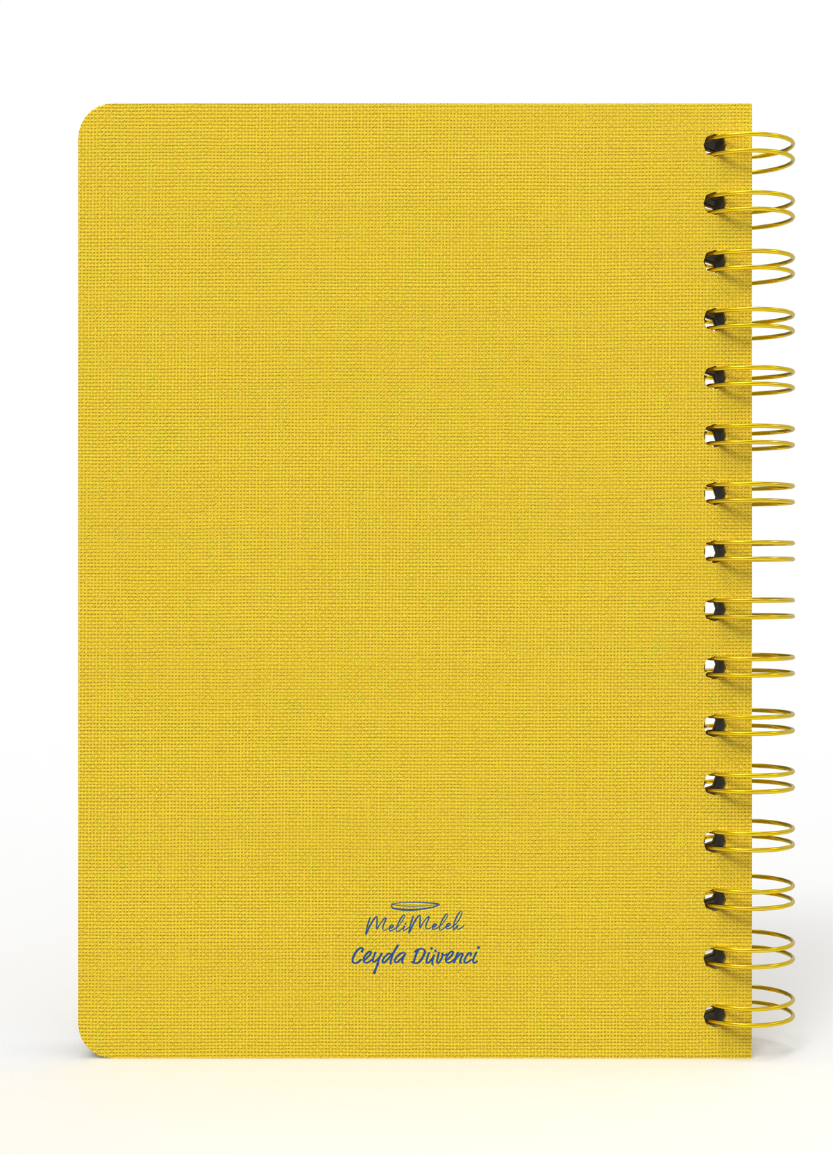 Melimelek 2026 Sarı Günlük Ajanda (Bez Ciltli) - Ceyda Düvenci - görünüm 5 / 5