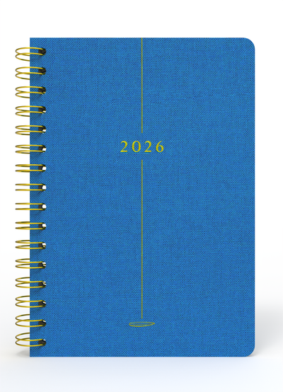 Melimelek 2026 Mavi Günlük Ajanda (Bez Ciltli) - Ceyda Düvenci