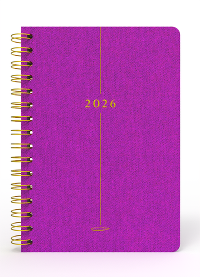 Melimelek 2026 Pembe Günlük Ajanda (Bez Ciltli) - Ceyda Düvenci