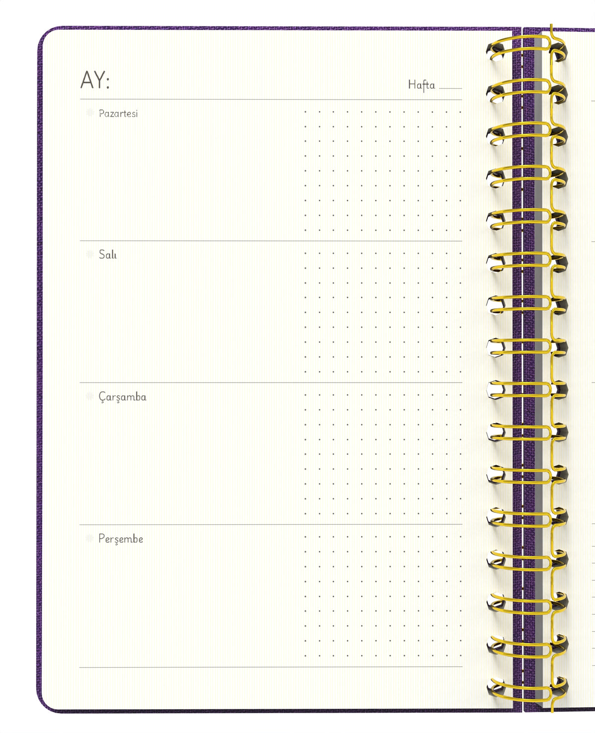 Melimelek Planner Mor (Bez Ciltli) - Ceyda Düvenci - görünüm 4 / 5
