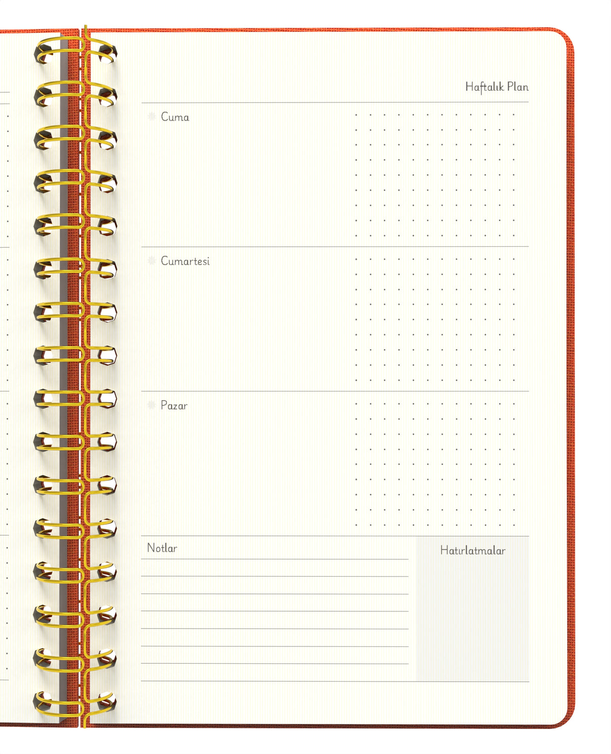 Melimelek Planner Turuncu (Bez Ciltli) - Ceyda Düvenci - görünüm 4 / 5