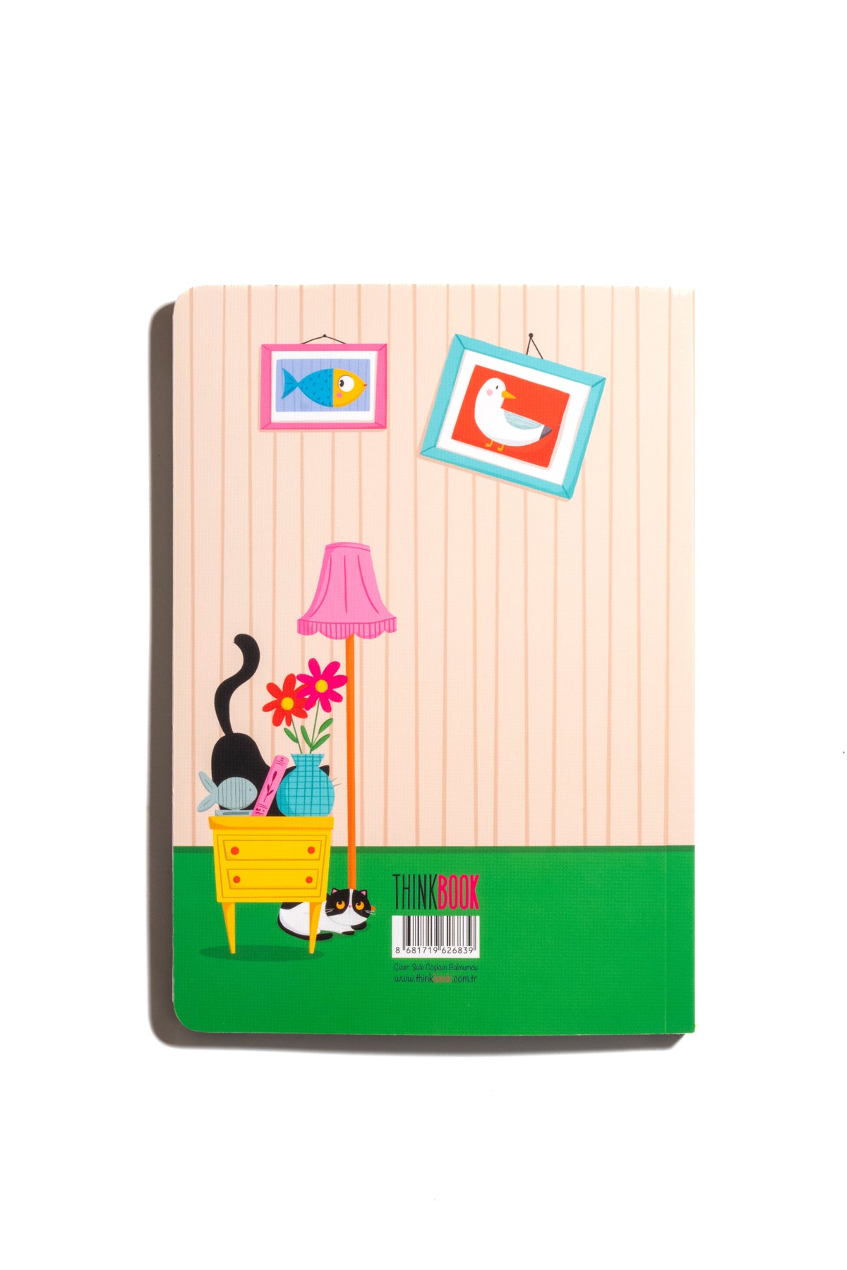 Thinkbook Zamansız Ajanda, Zamansız Kediler Ajandası Renkli Koltuk - görünüm 4 / 4