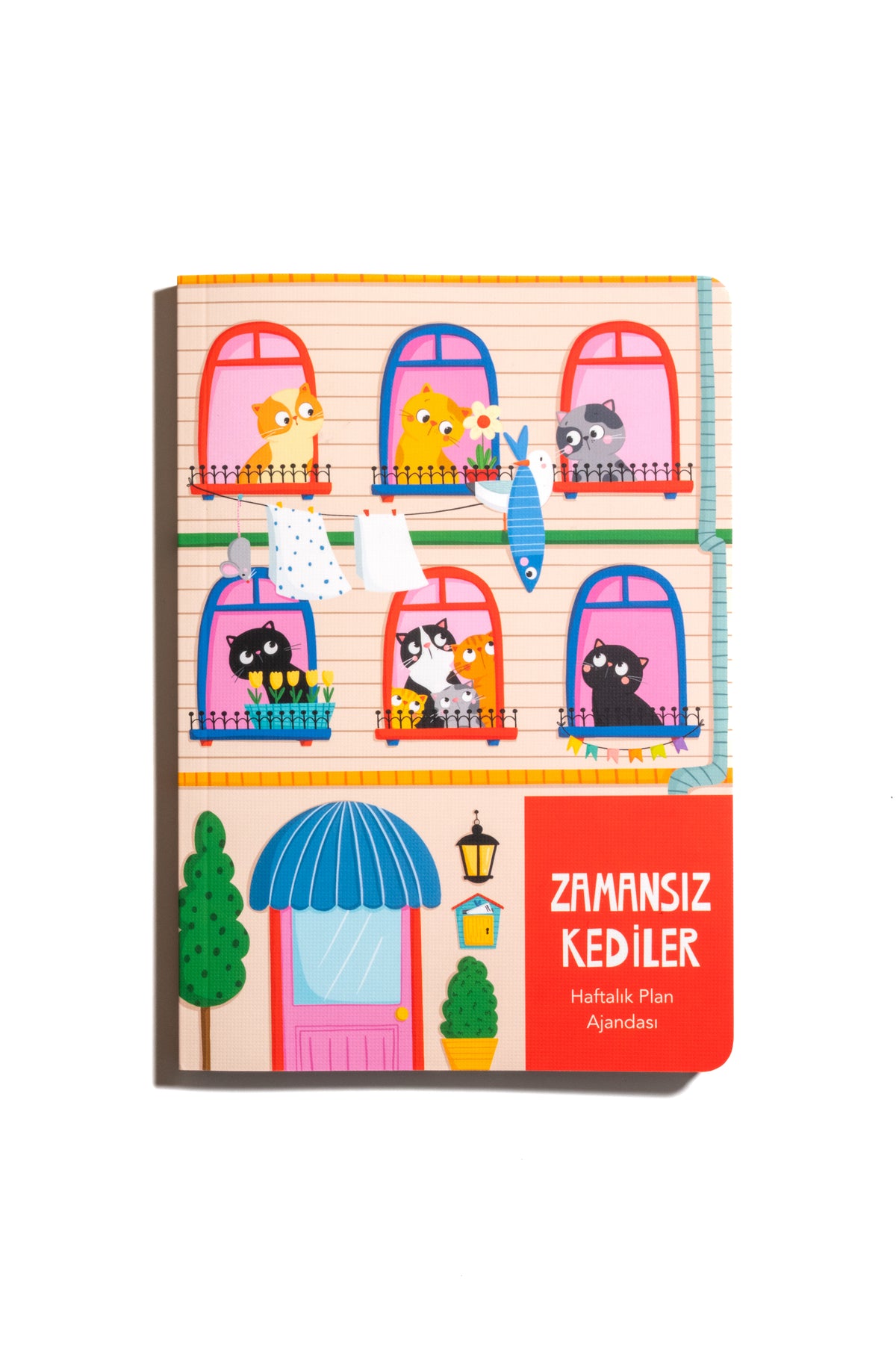 Thinkbook Zamansız Ajanda, Zamansız Kediler Ajandası Balkon - görünüm 1 / 4