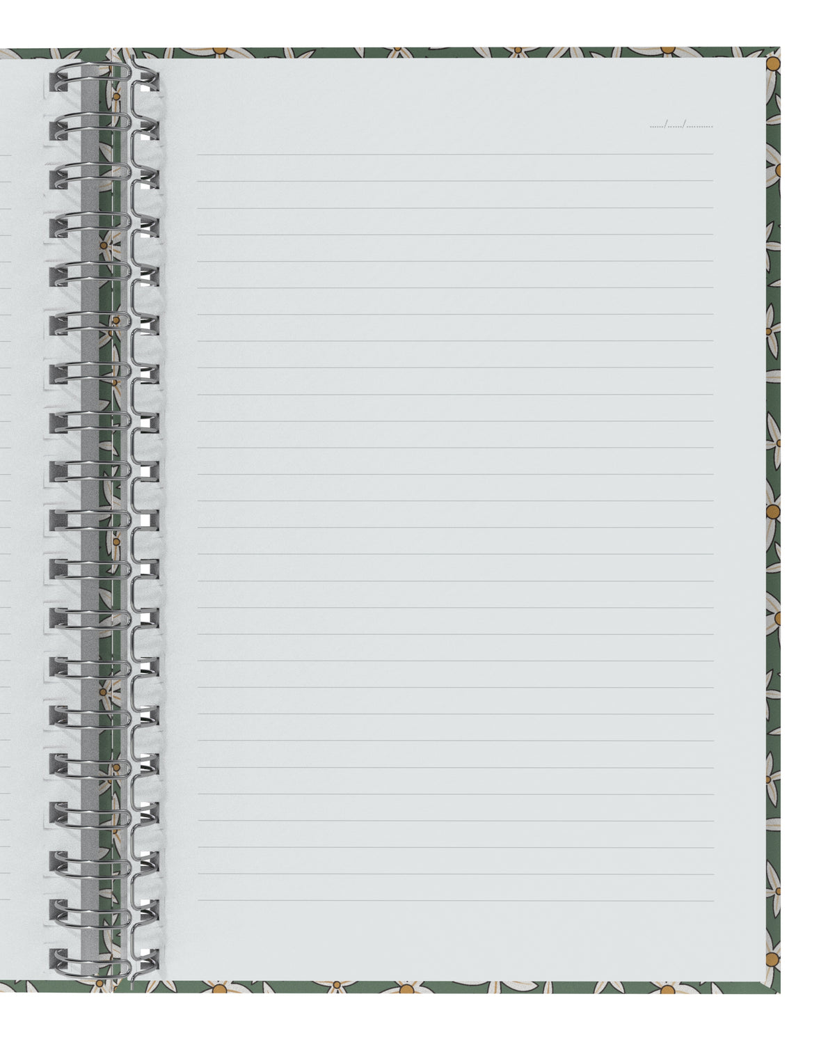 My Mia Art Starflower-Big   Sert Kapak Spiralli Defter, 17x24 cm - görünüm 4 / 5