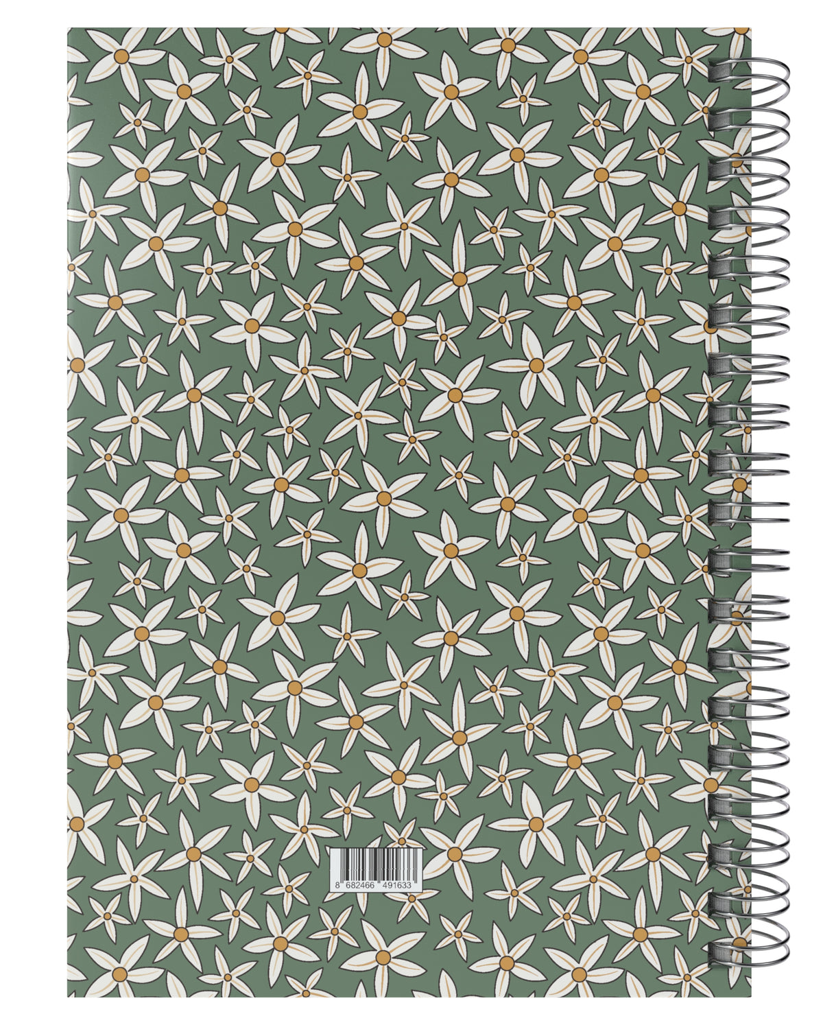 My Mia Art Starflower-Big   Sert Kapak Spiralli Defter, 17x24 cm - görünüm 5 / 5