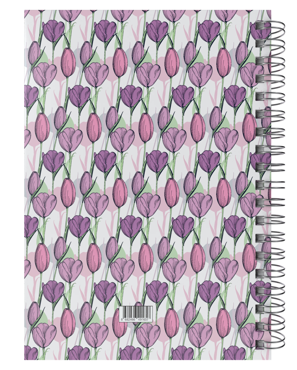 My Mia Art Tulip-Midi  Sert Kapak Spiralli Defter, 14x20 cm - görünüm 5 / 5
