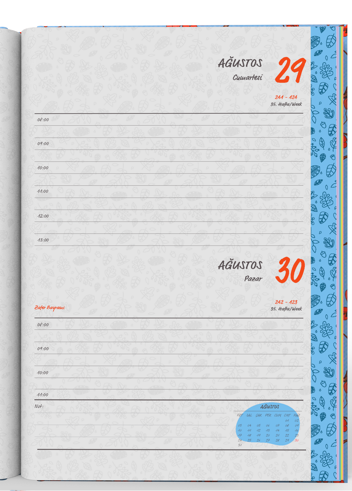 Denden 2026 Günlük Ajanda Kiraz Çiçeği - görünüm 5 / 6