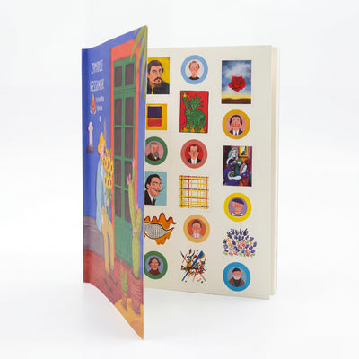 Melimelek Zamansız Ressamlar Ajandası III, Zamansız Ajanda 16.5x19.5 cm (Sticker'lı)