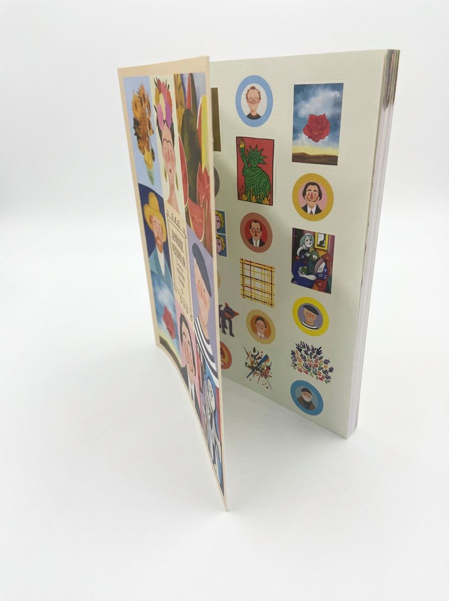 Melimelek Zamansız Ressamlar Ajandası II, Zamansız Ajanda 16.5x19.5 cm (Sticker'lı) - görünüm 2 / 5