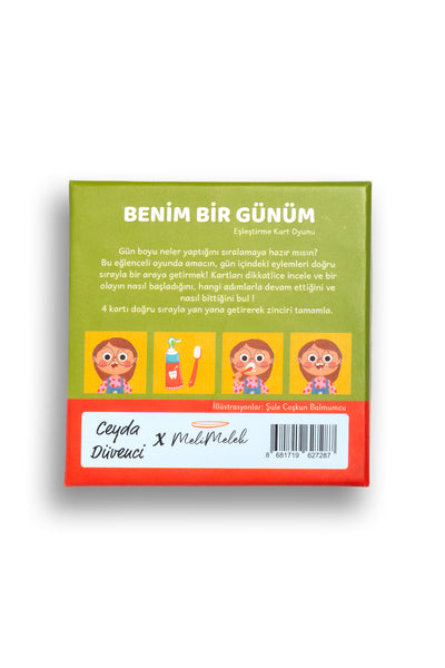 Melimelek Kutu Oyunu - Benim Bir Günüm (Ceyda Düvenci)