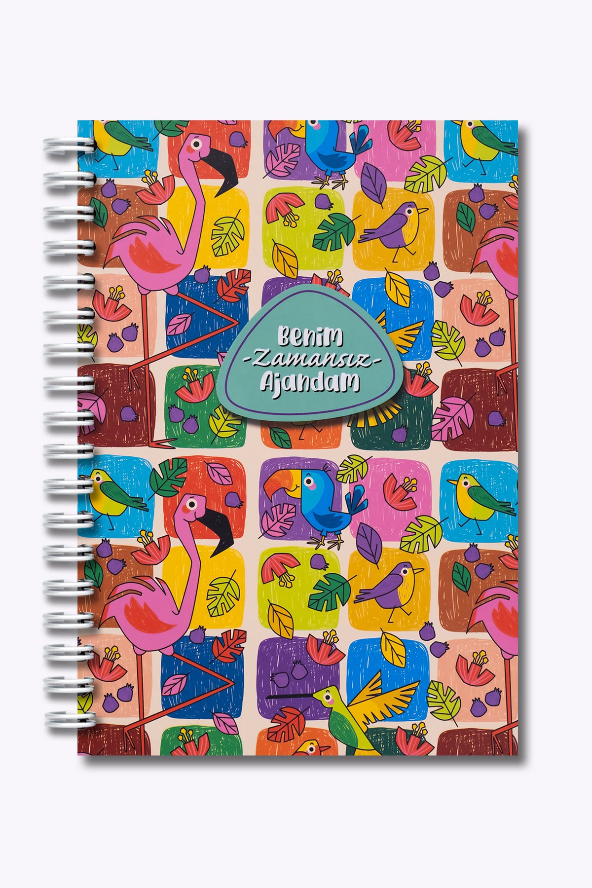 Denden Benim Ajandam Color Bird Zamansız Ajanda, 17x24 cm - görünüm 2 / 6