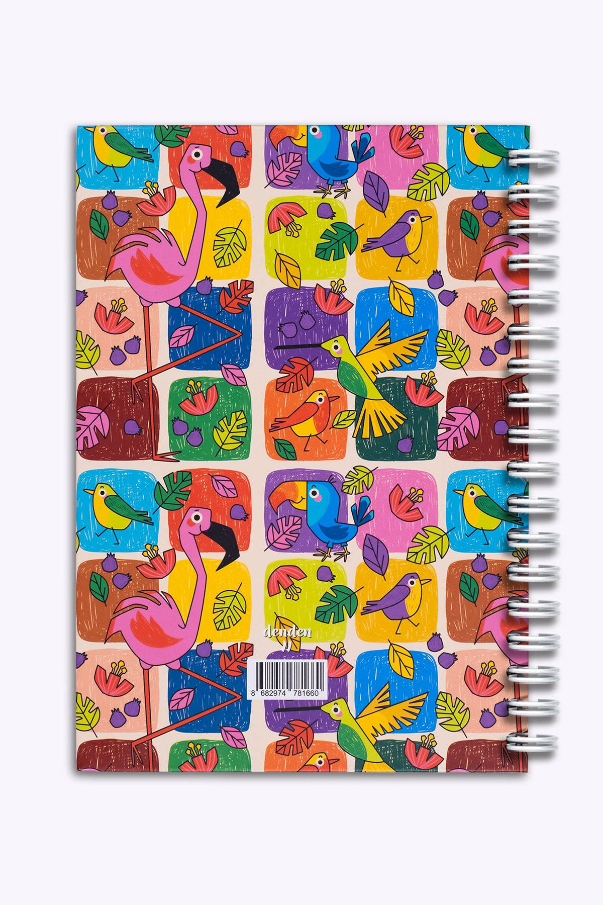 Denden Benim Ajandam Color Bird Zamansız Ajanda, 17x24 cm - görünüm 6 / 6