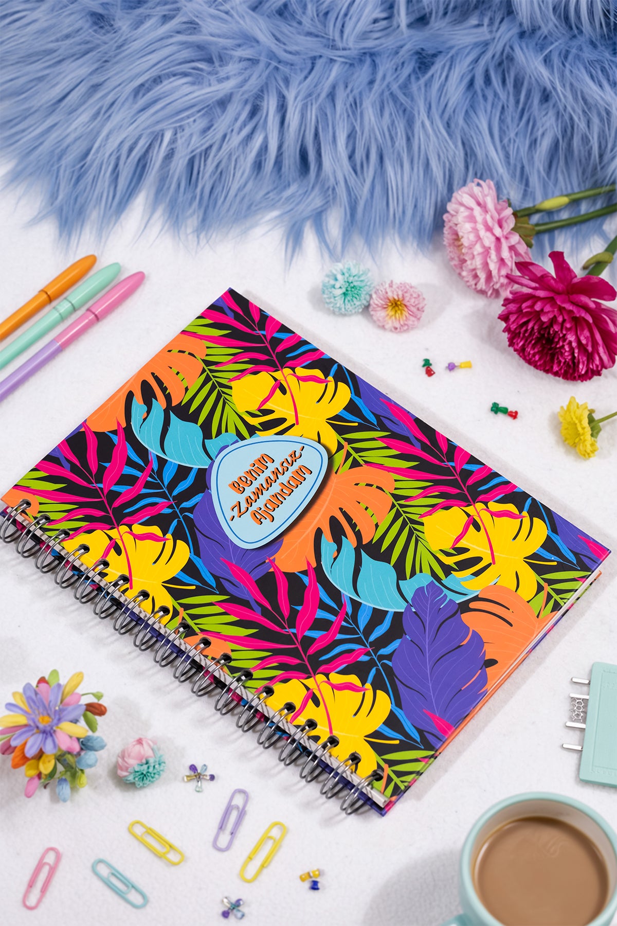 Denden Benim Ajandam Colourful Zamansız Ajanda, 17x24 cm - görünüm 3 / 6