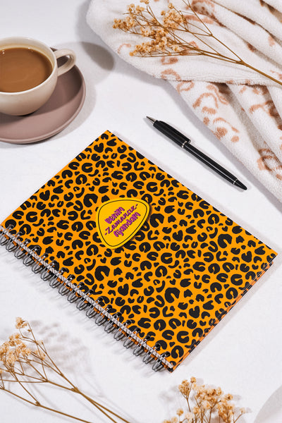 Denden Benim Ajandam Leopar Zamansız Ajanda, 17x24 cm