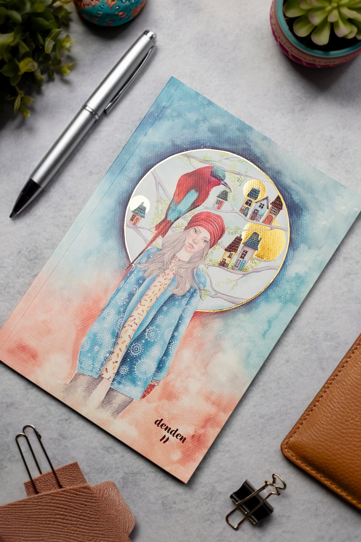 Denden Soft Düş Çizgisi  Defter, 16.5x23.5 cm - görünüm 2 / 4