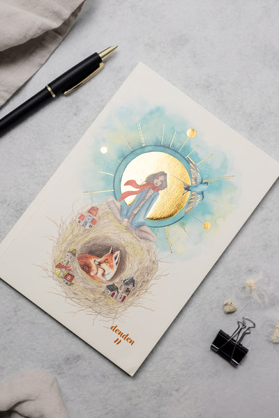 Denden Soft Yuva Defter, 16.5x23.5 cm