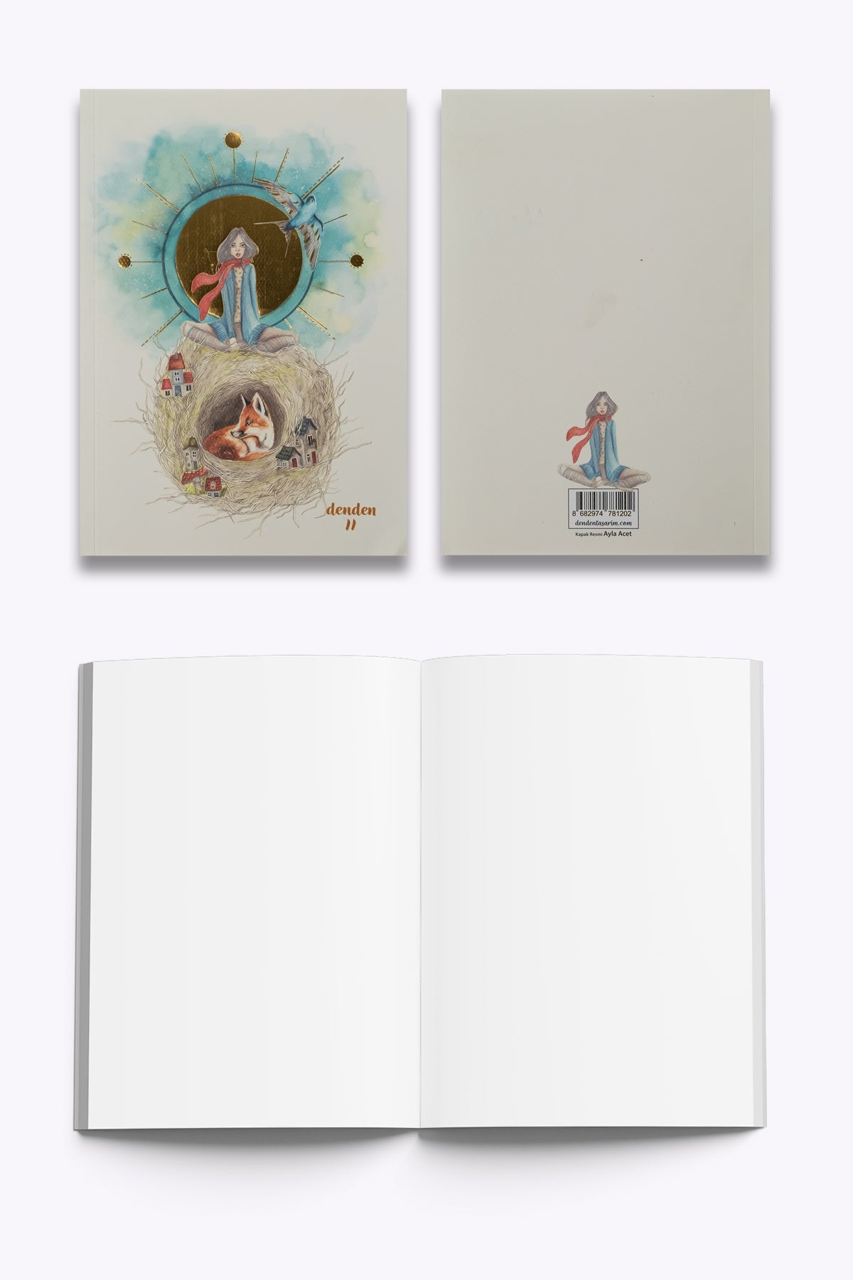 Denden Soft Yuva Defter, 16.5x23.5 cm - görünüm 4 / 4