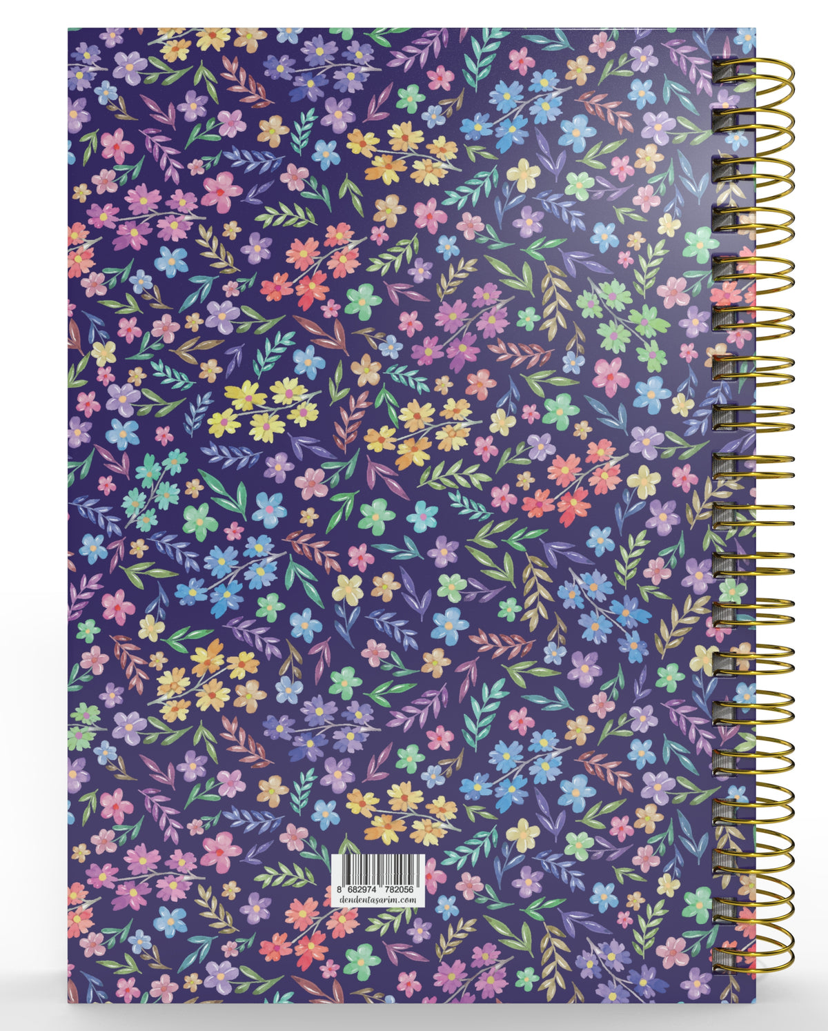 Denden Spiralli 2026 Günlük Ajanda Flowers 4 - görünüm 6 / 6