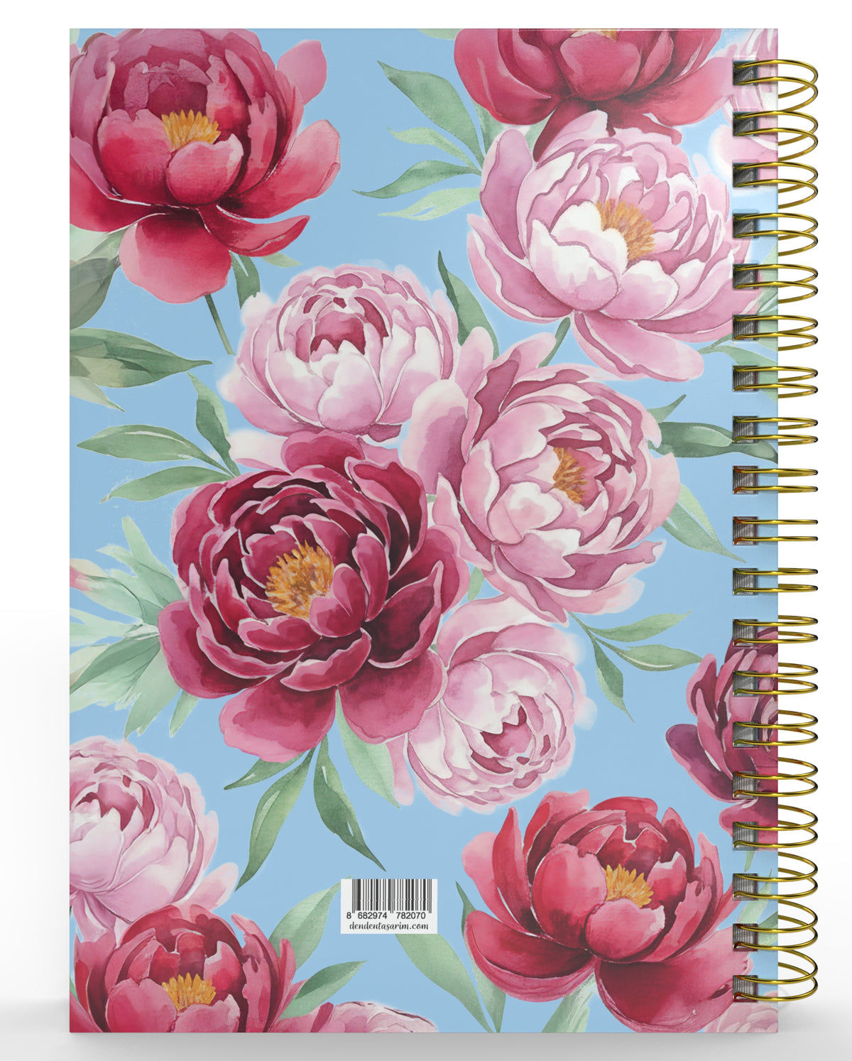 Denden Spiralli 2026 Günlük Ajanda Flowers 6 - görünüm 6 / 6