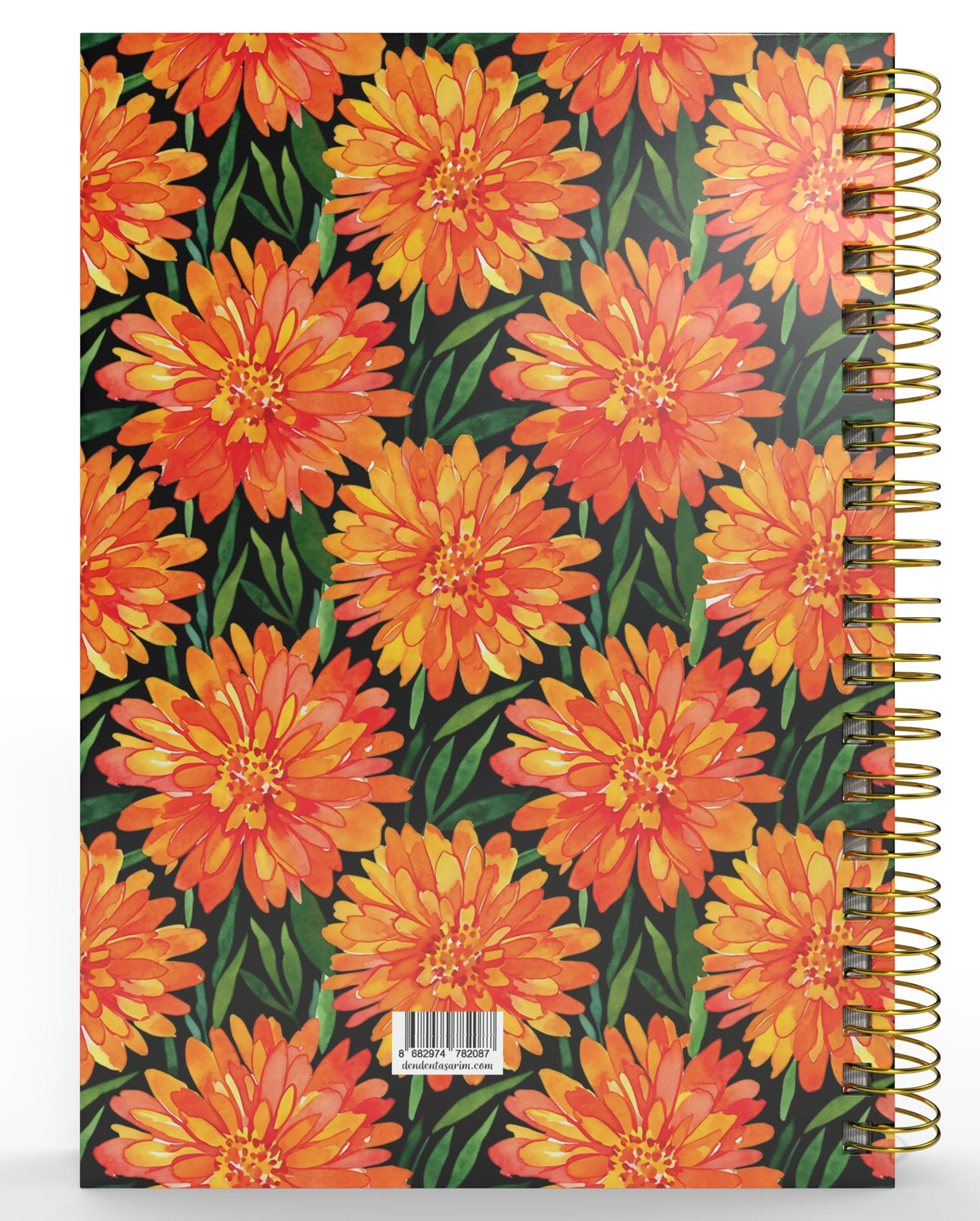 Denden Spiralli 2026 Günlük Ajanda Flowers 7 - görünüm 6 / 6