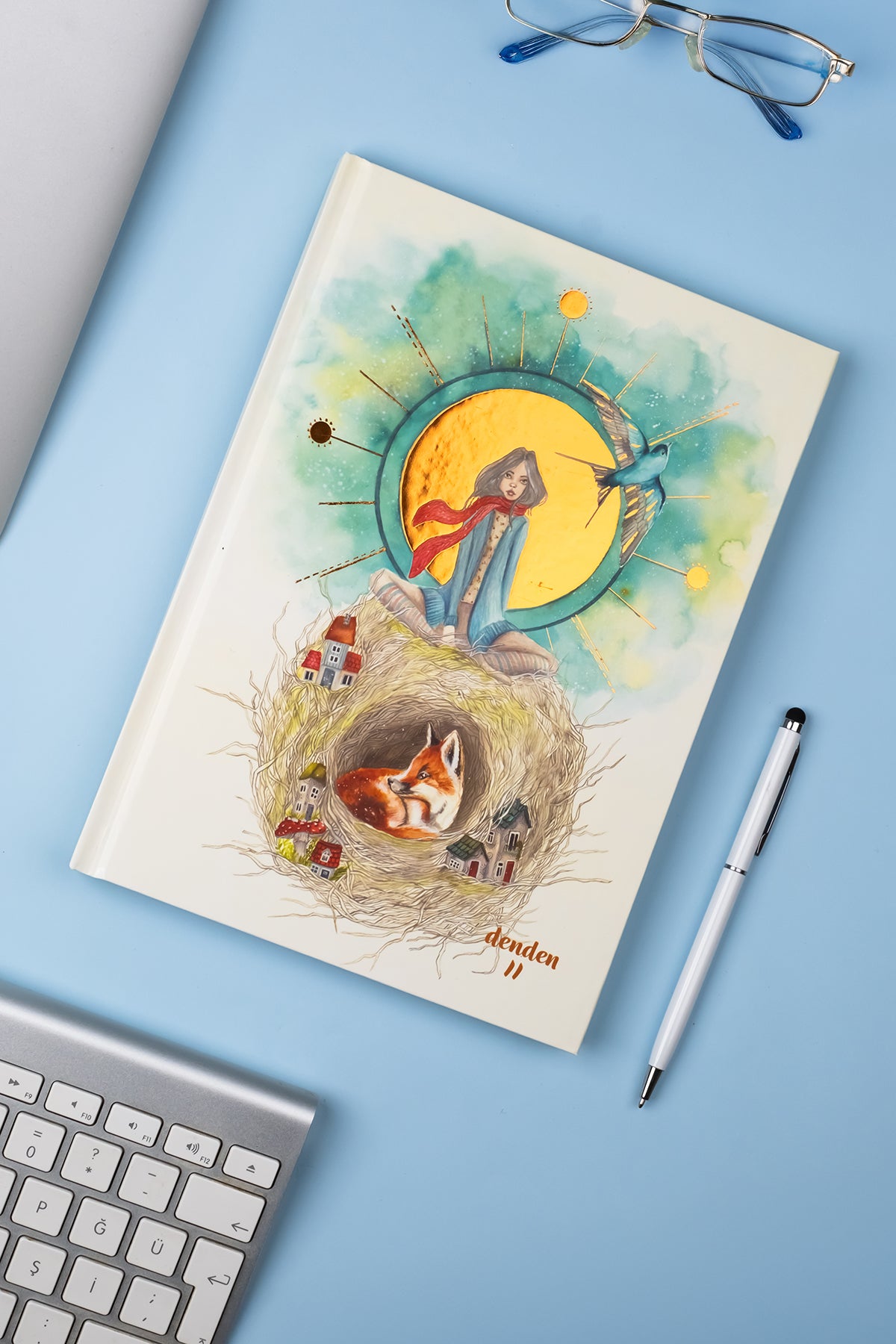 Denden Yuva  Sert Kapak Defter, 17x24 cm - görünüm 2 / 4