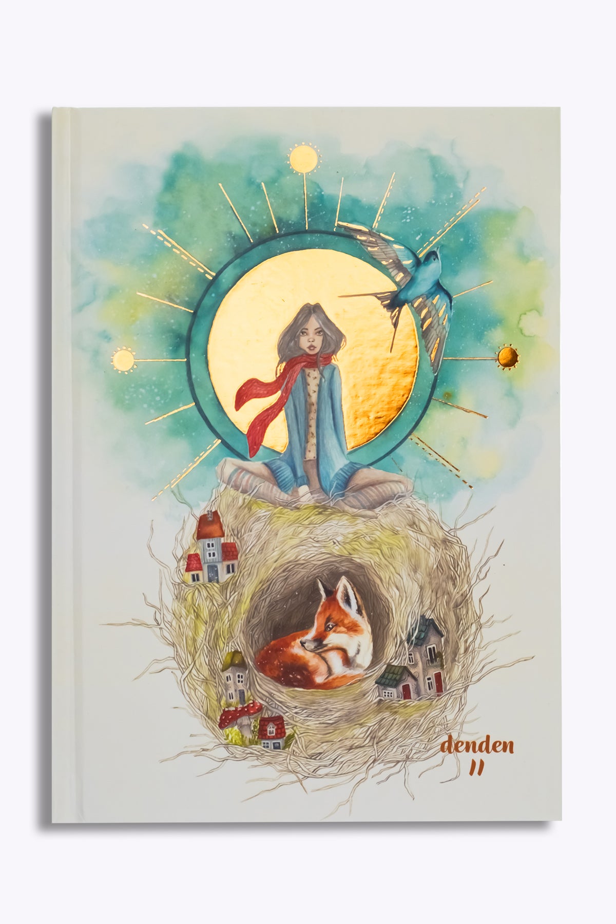 Denden Yuva  Sert Kapak Defter, 17x24 cm - görünüm 1 / 4