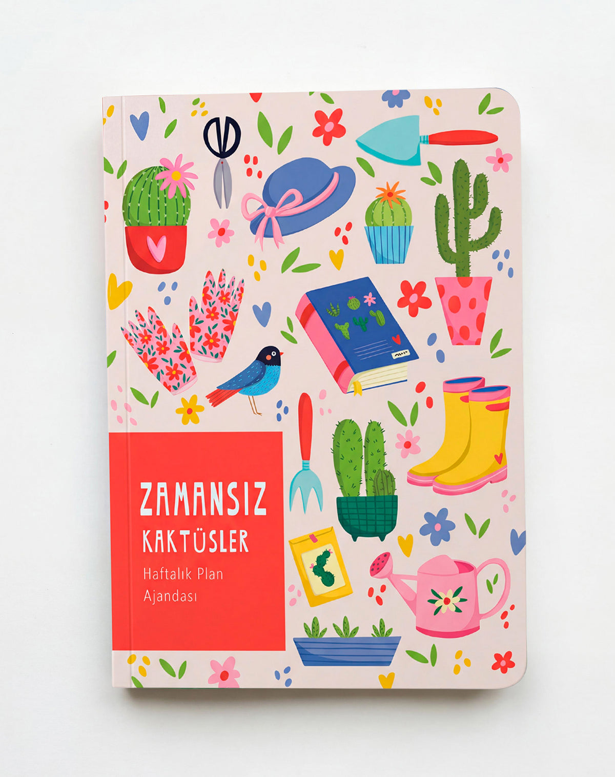 Melimelek Kaktüs Pembe Zamansız Ajanda (Sticker'lı) - görünüm 1 / 3