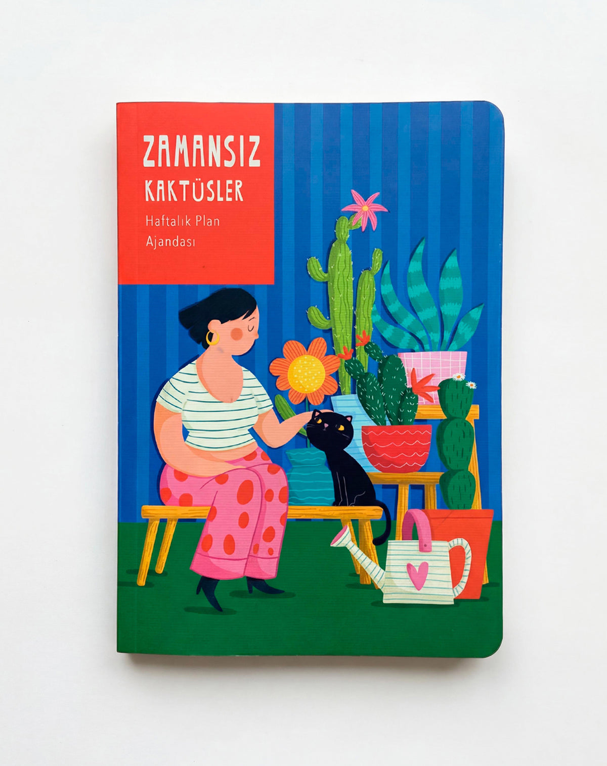 Melimelek Kaktüs Mavi Zamansız Ajanda (Sticker'lı) - görünüm 1 / 4