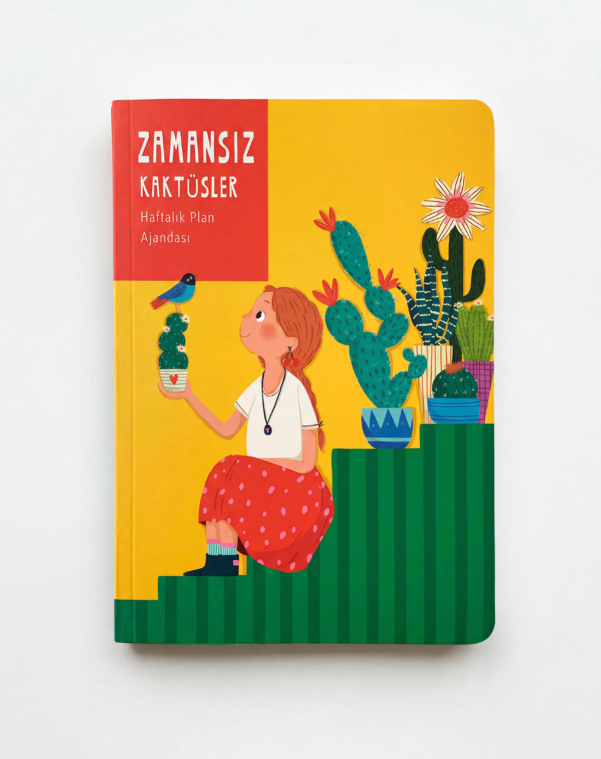 Melimelek Kaktüs Sarı Zamansız Ajanda (Sticker'lı) - görünüm 1 / 4