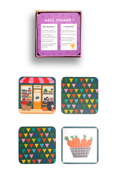 Melimelek Kutu Oyunu - Dükkanlar (Ceyda Düvenci)