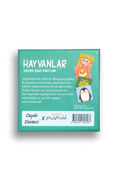Melimelek Kutu Oyunu - Hayvanlar (Ceyda Düvenci)