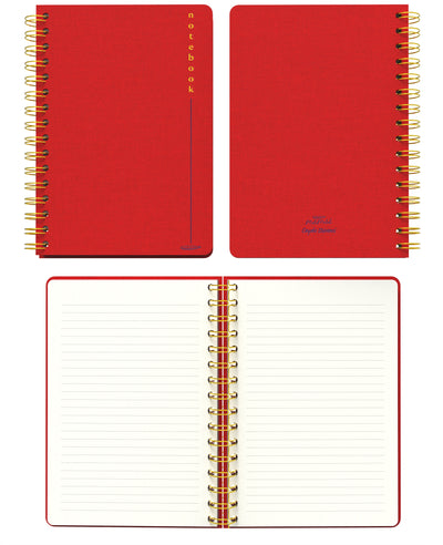 Melimelek Çizgili Defter Kırmızı (Bez Ciltli) - Ceyda Düvenci