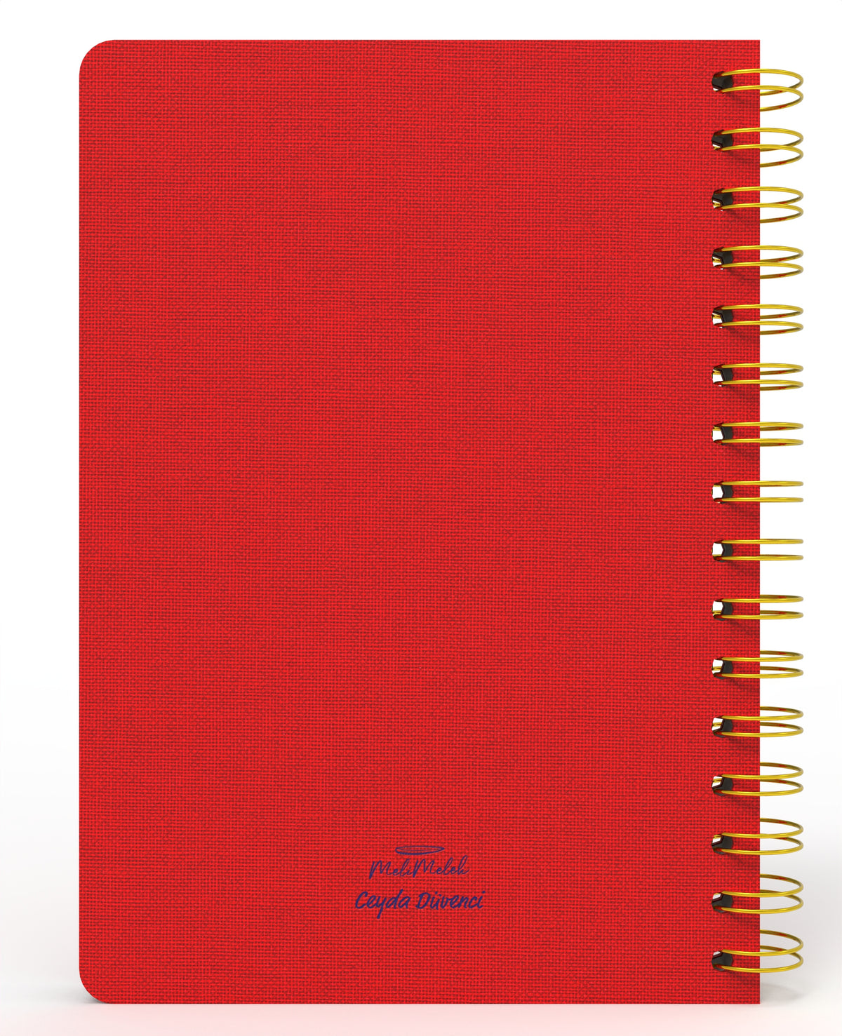 Melimelek Çizgili Defter Kırmızı (Bez Ciltli) - Ceyda Düvenci - görünüm 5 / 5