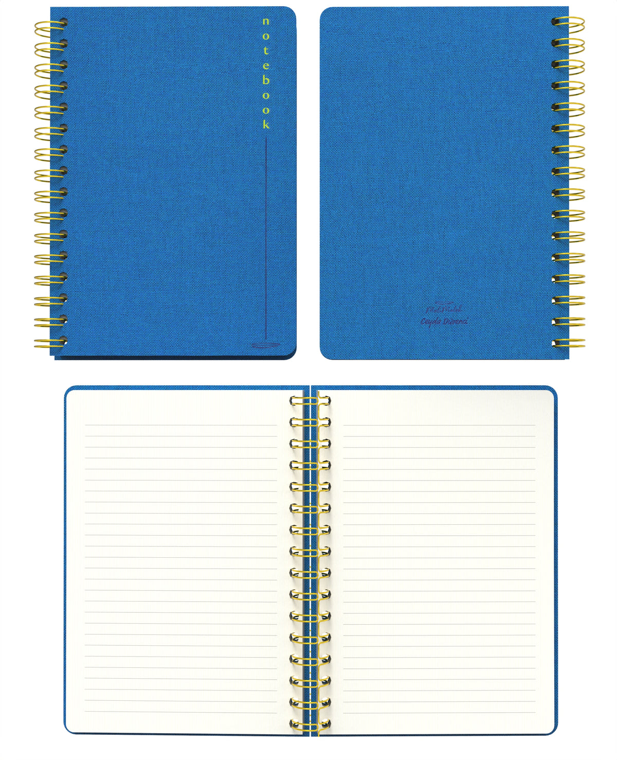 Melimelek Çizgili Defter Mavi (Bez Ciltli) - Ceyda Düvenci - görünüm 2 / 5