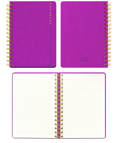 Melimelek Çizgili Defter Pembe (Bez Ciltli) - Ceyda Düvenci