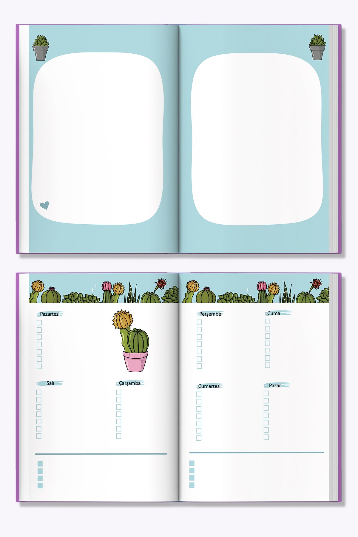 Melimelek Euphorbia  Zamansız Ajanda, 15x21.5 cm - görünüm 5 / 5