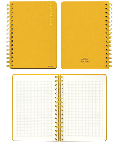 Melimelek Kareli Defter Hardal (Bez Ciltli) - Ceyda Düvenci