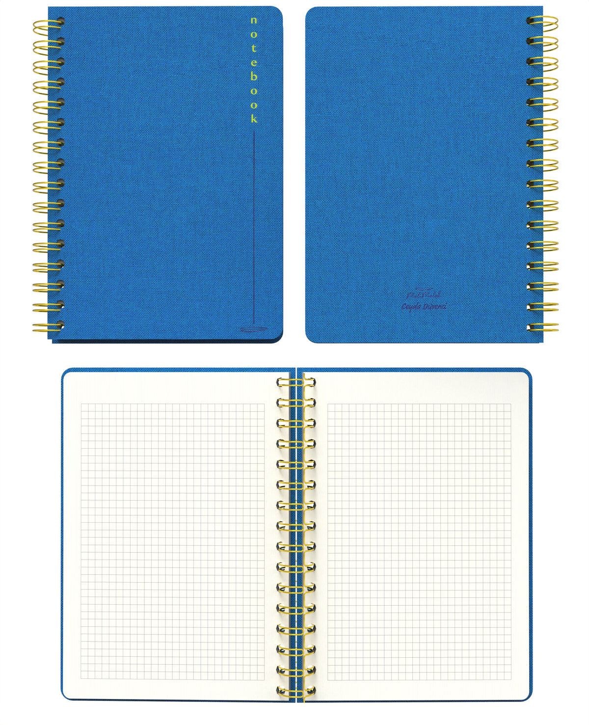 Melimelek Kareli Defter Mavi (Bez Ciltli) - Ceyda Düvenci - görünüm 2 / 5