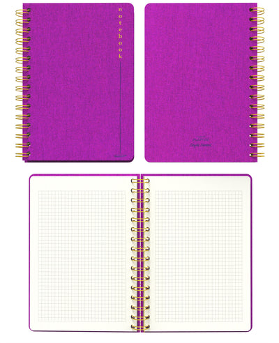 Melimelek Kareli Defter Pembe (Bez Ciltli) - Ceyda Düvenci