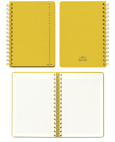 Melimelek Kareli Defter Sarı (Bez Ciltli) - Ceyda Düvenci