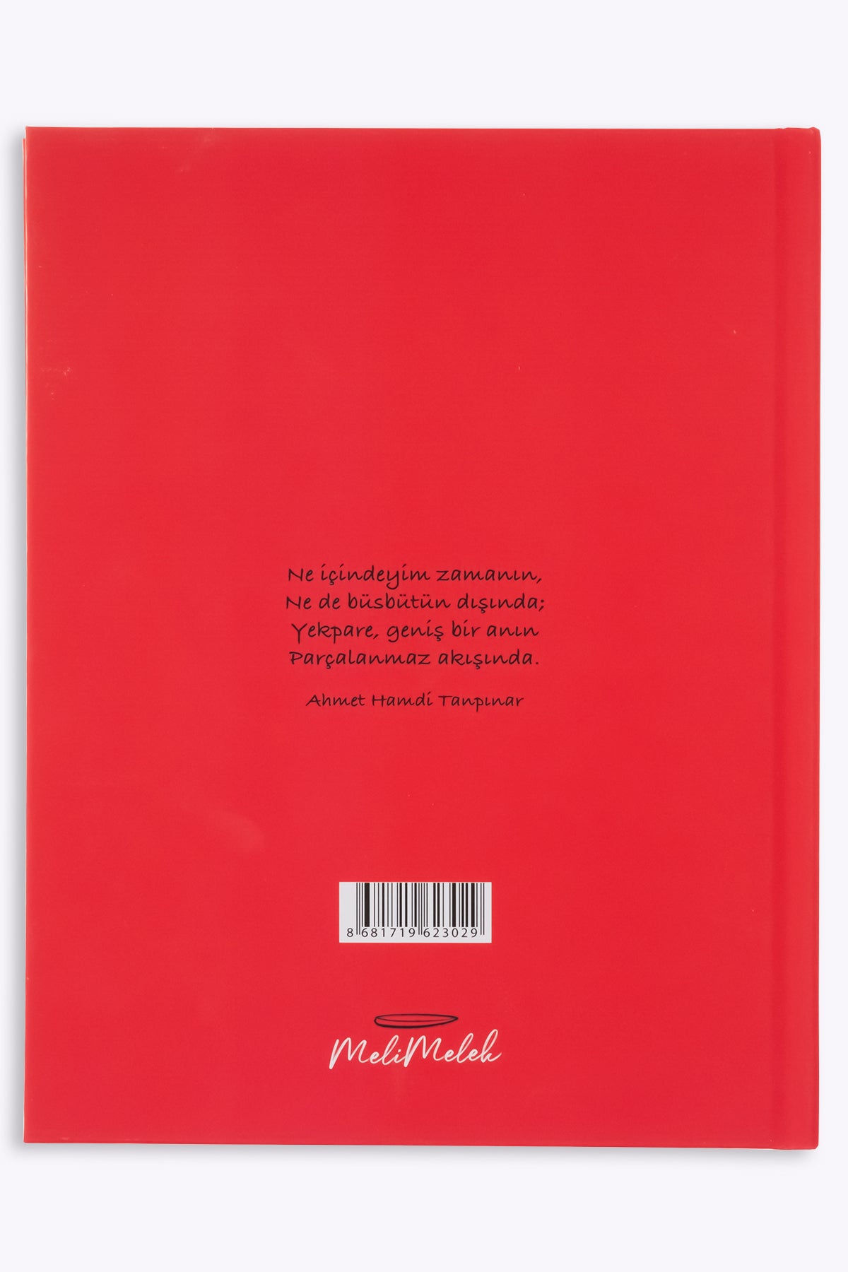 Melimelek Kırmızı Zamansız Ajanda, 16.5x21 cm - görünüm 3 / 5