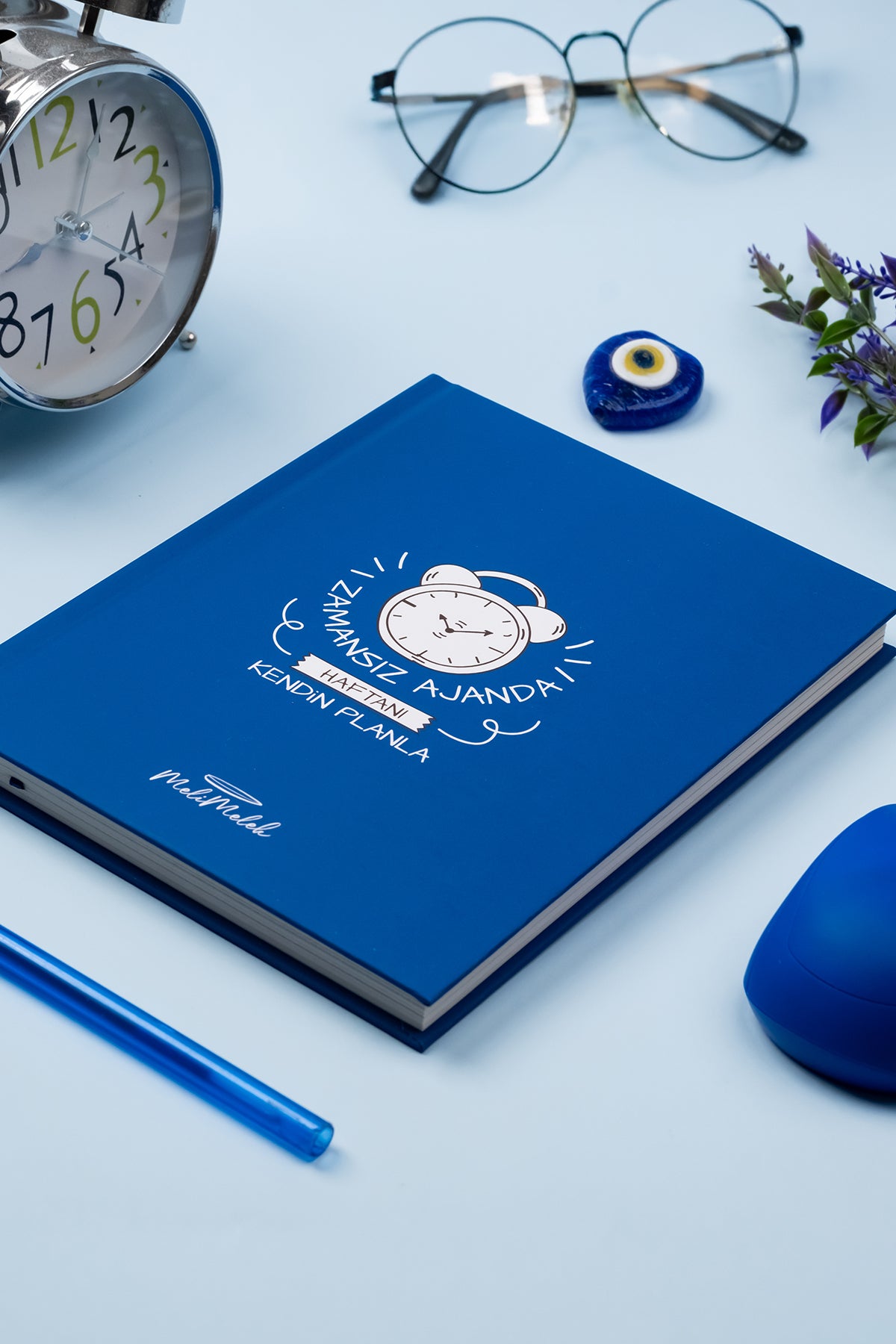 Melimelek Lacivert Zamansız Ajanda, 16.5x21 cm - görünüm 2 / 5